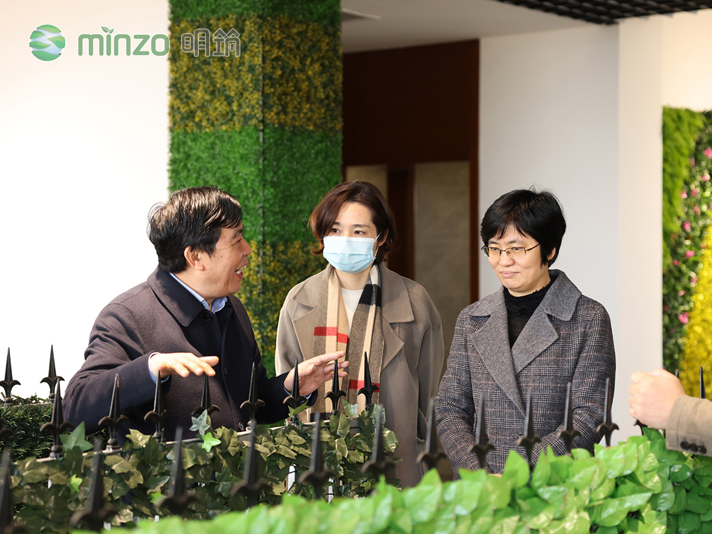 臺(tái)州市商務(wù)局局長一行蒞臨浙江明筑調(diào)研
